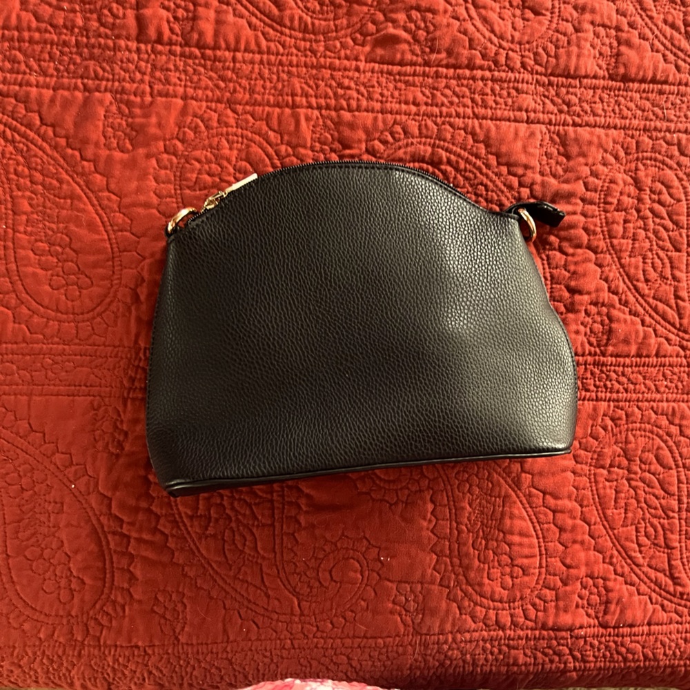 Black Clutch or Shoulder Purse